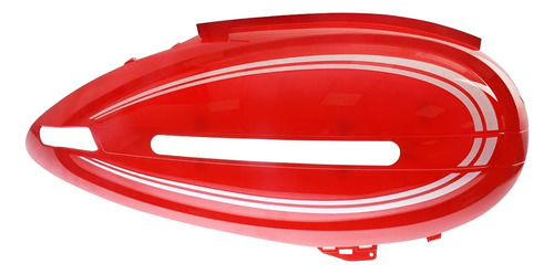 Cubierta Lat Der Rojo para moto Italika VITALIA150 2022-2025 — refacción original F13012535
