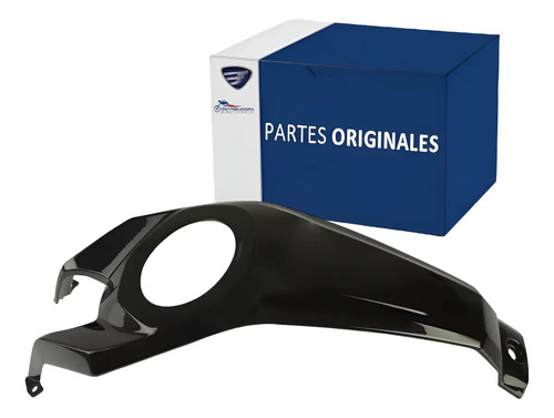 Cubierta Tanque Central Negro para moto Italika 250Z 2022-2024 — refacción original F13012647