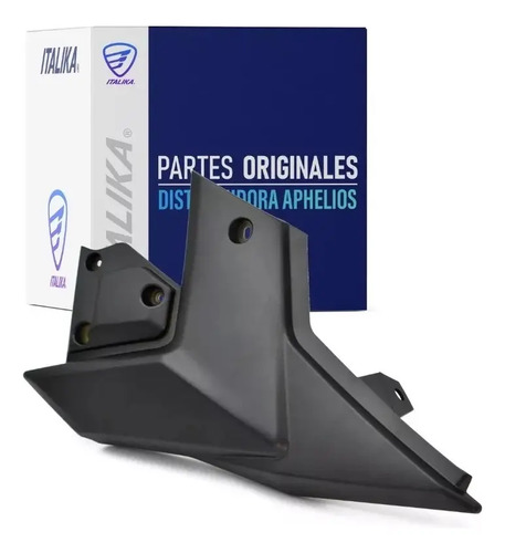 Cubierta Lat Izq Negro Mate para moto Italika 250Z 250Z GPS 2022-2026 — refacción original F13012653