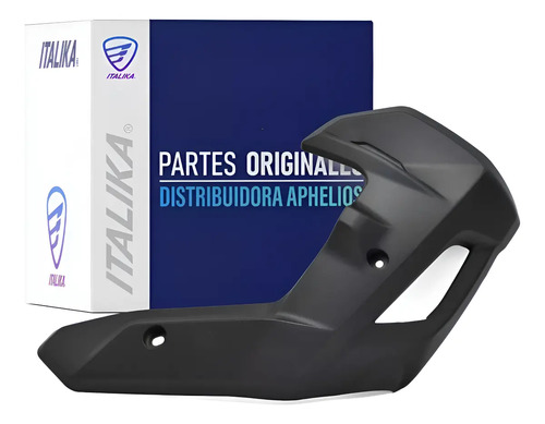 Cubierta Motor Inf Der Negro Mate para moto Italika 250Z 2022-2024 — refacción original F13012656