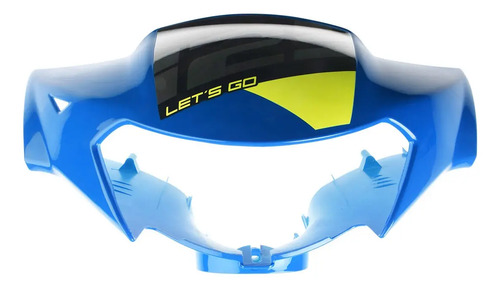 Cubierta Fr Manubrio Azul Zafiro para moto Italika D125 2025-2027 — refacción original F13013183