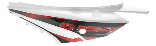 Cubierta Tras Izq Blanco para moto Italika D150 2025-2026 — refacción original F13013189