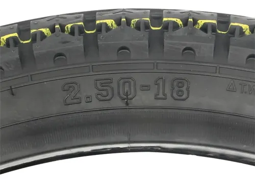 Llanta City Road 2.50-18 (tt) para moto Italika FT125TS FT150TS DT125 DELIVERY 2015-2027 — refacción original F14010165
