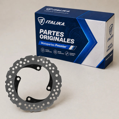 Disco Freno Tras para moto Italika RT250 200Z 250Z 2016-2026 — refacción original F15020200