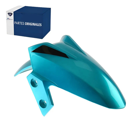 Salpicadera Del Azul para moto Italika D150 2022-2024 — refacción original F16010395