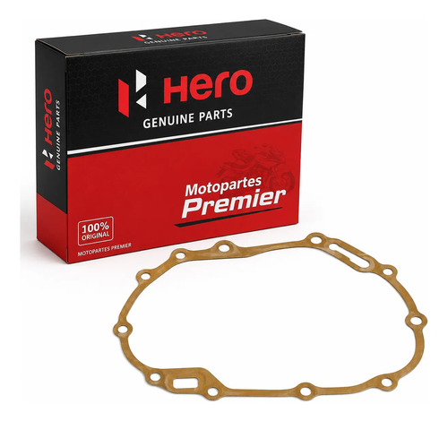 Empaque Cubierta Carter Der para moto Hero IGNITOR 125 2022-2024 — refacción original M10030003
